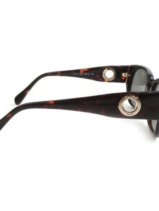 Auth CELINE Sunglasses Brown Plastic - h32088i main image 6